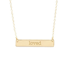 Load image into Gallery viewer, Loved Necklace