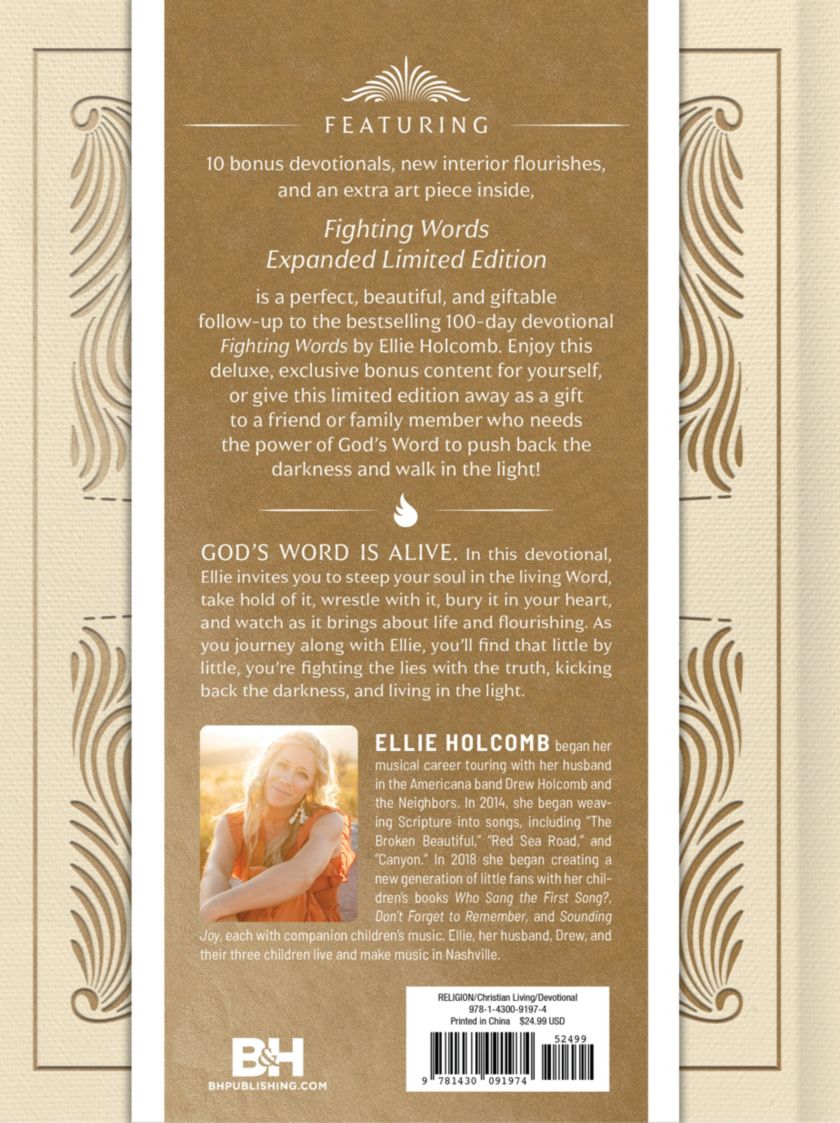 Fighting Words Devotional: Expanded Limited Edition