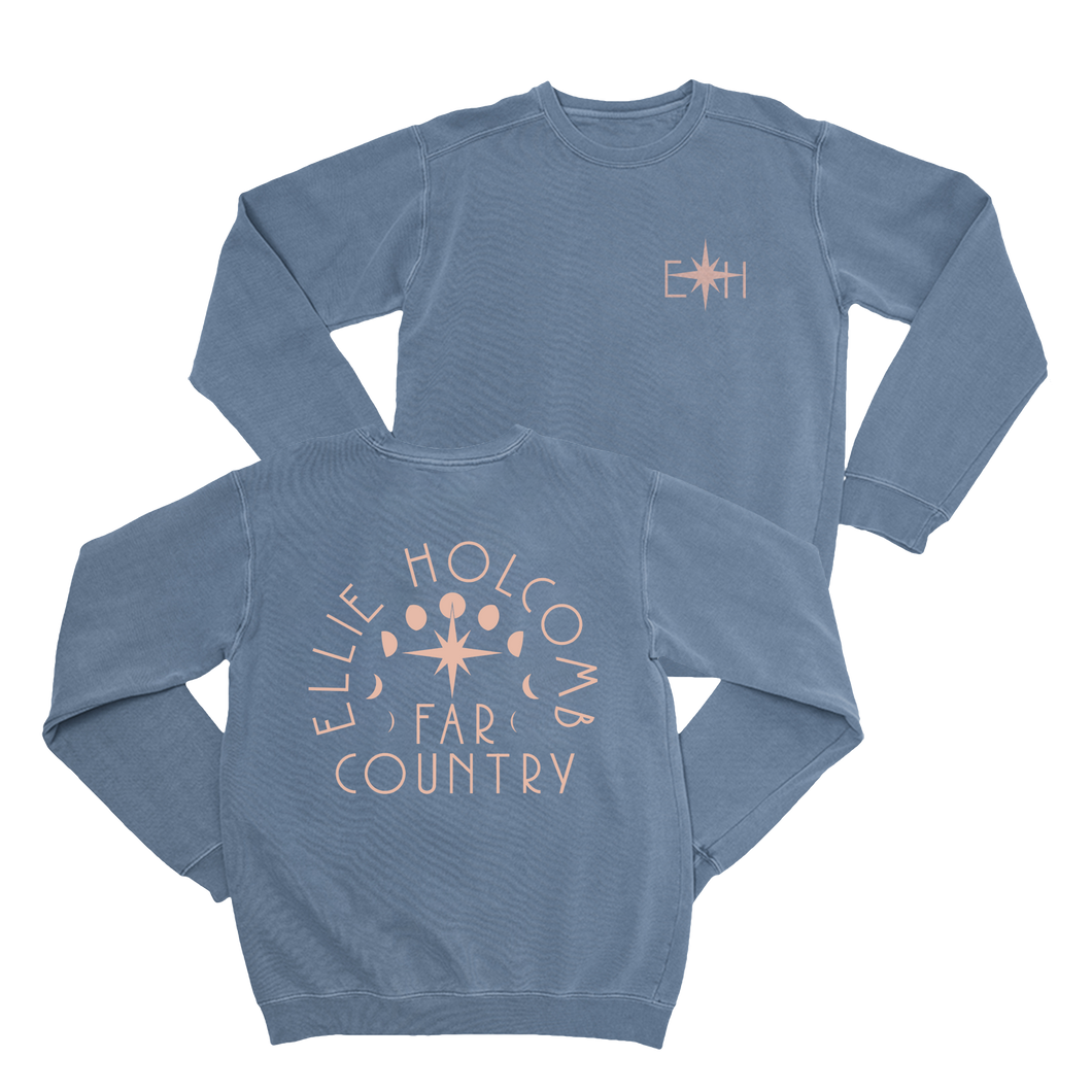 BLUE FAR COUNTRY CREWNECK