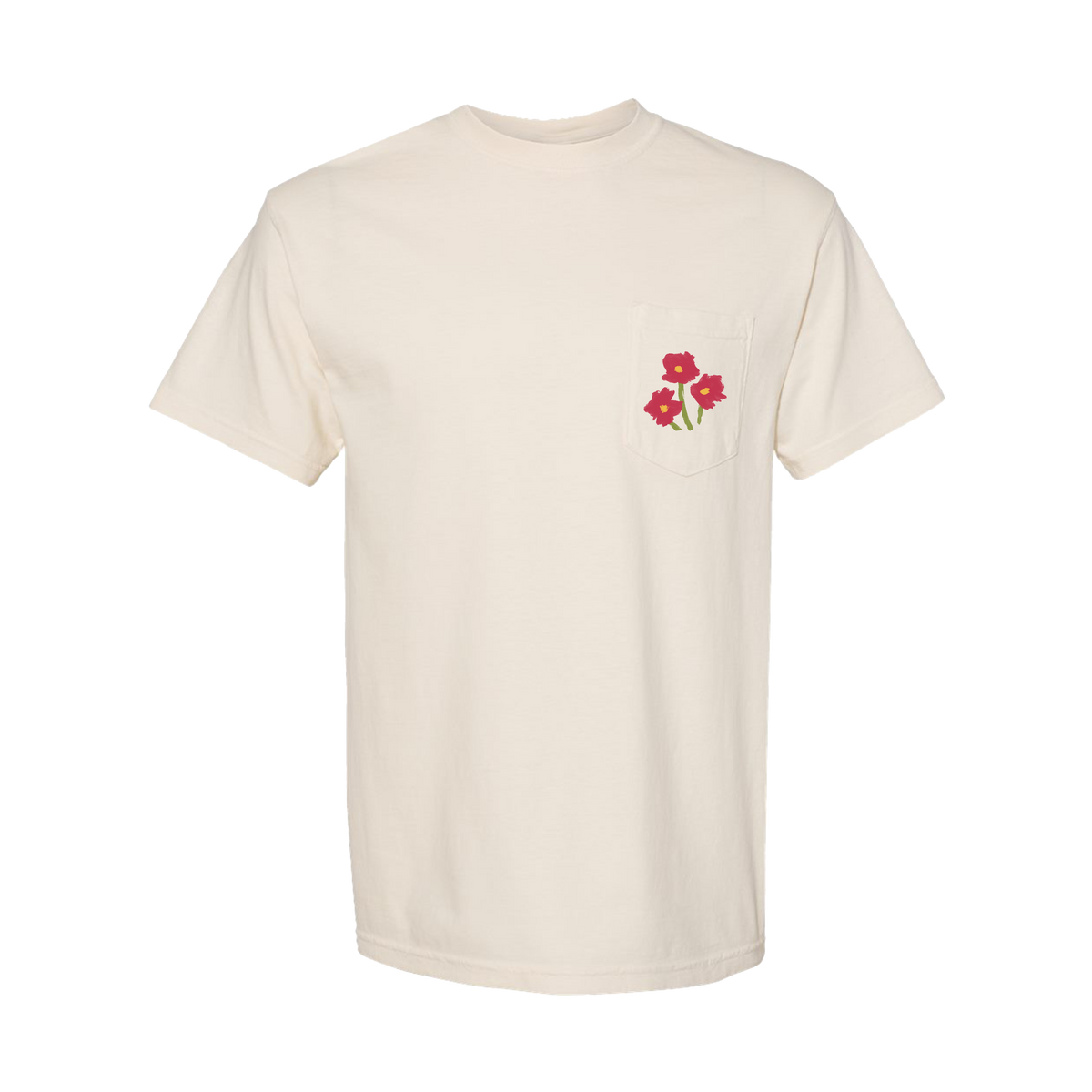 Flowers For No Reason Pocket Tee [Pre-Order]