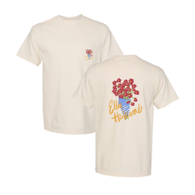 Load image into Gallery viewer, Ivory Flower Pocket Tee
