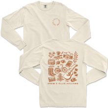 Load image into Gallery viewer, LS Ivory Collage Tee
